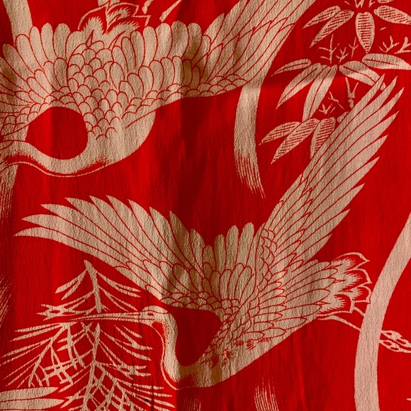 Red print dress from Zara - Picture 2 of 4